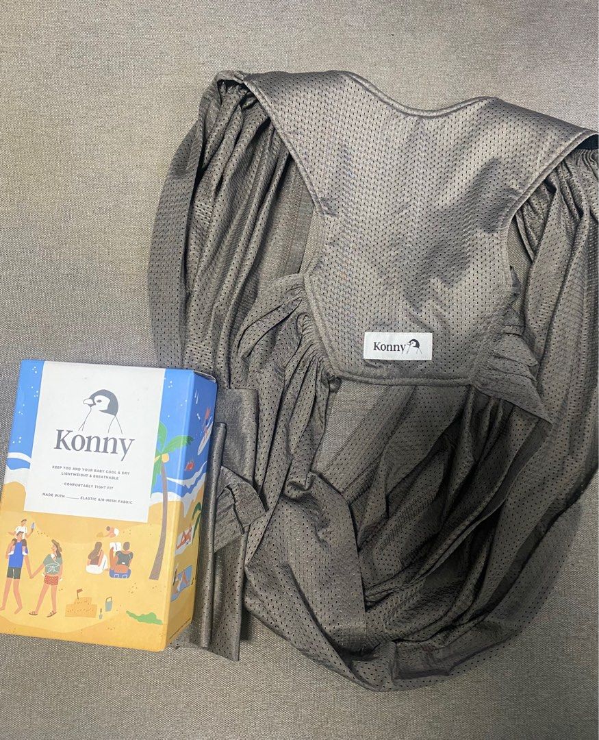 Konny Baby Carrier Mocha L, Babies & Kids, Going Out, Carriers & Slings