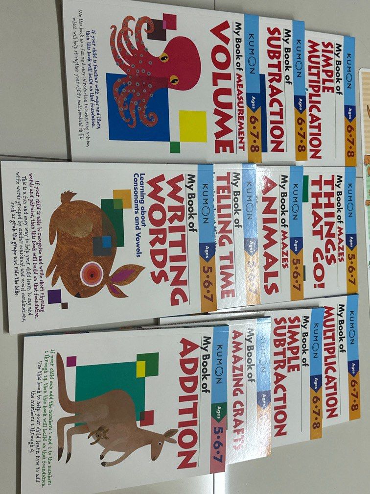 Kumon exercises book Hobbies Toys Books Magazines Children #39 s