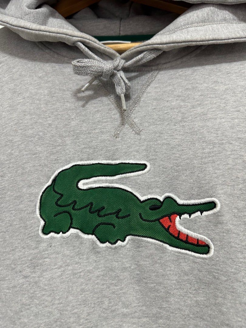 Lacoste big logo hoodie online
