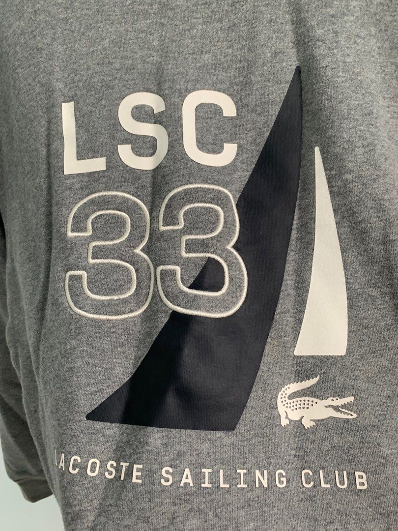 Lacoste sailing clearance club sweatshirt