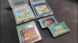 Legend of Zelda Games for Nintendo GBA, GBC AND GB (JP) Bundle