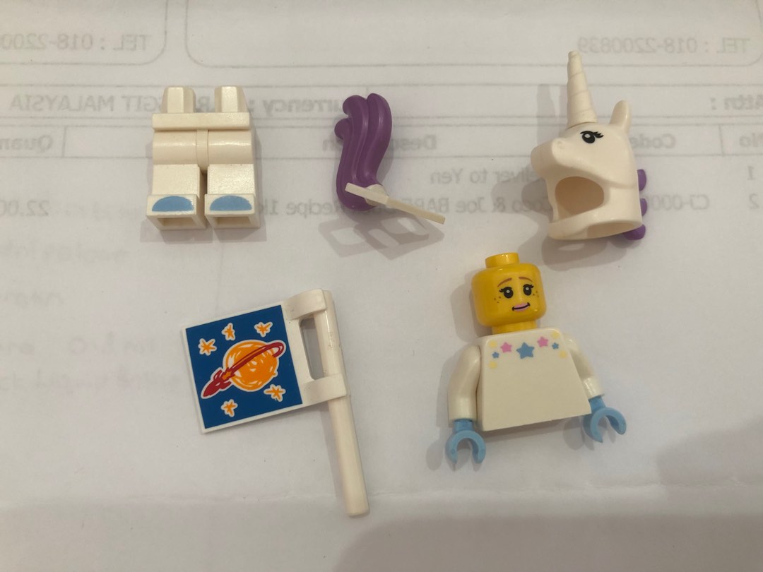 Lego series 13 unicorn girl