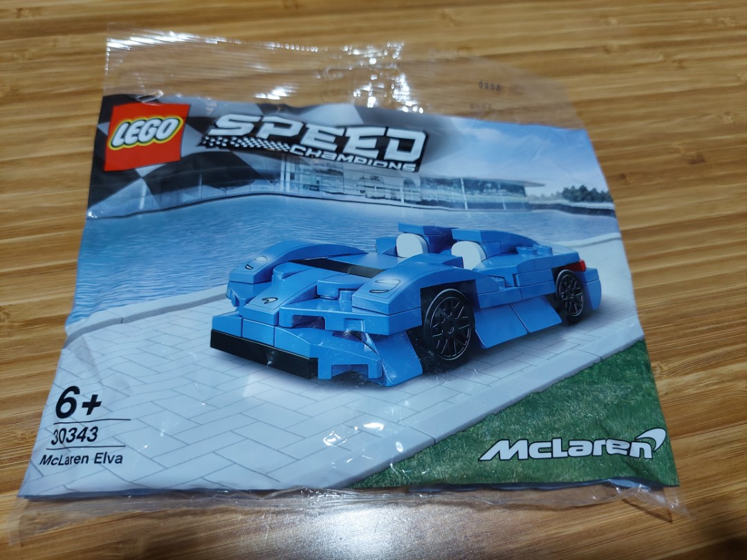  Lego Speed Champions McLaren Elva 30343 : Toys & Games