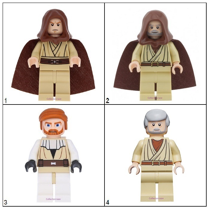 LEGO STAR WARS MINIFIG Young Obi Wan Kenobi from 7962 Podracers
