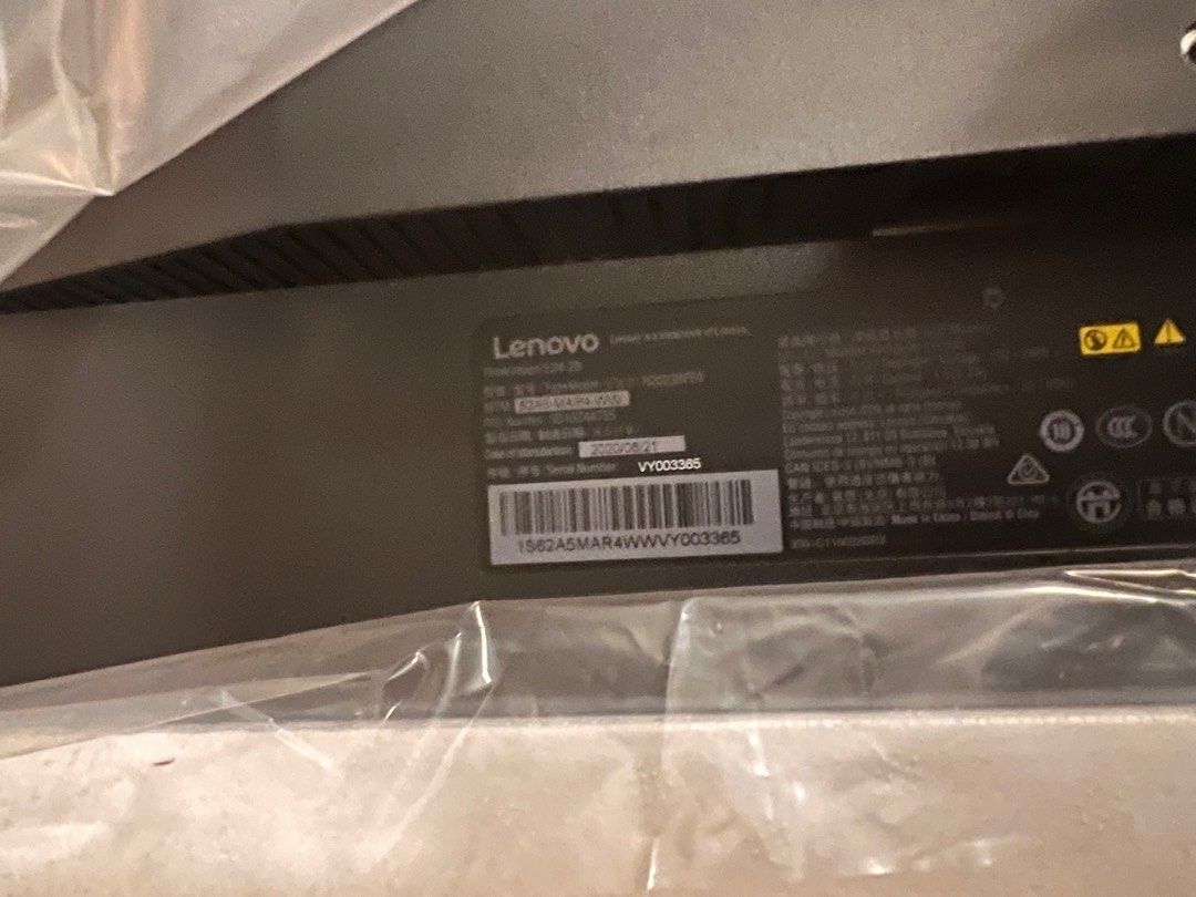 Thinkvision Monitor Model Numbers Lenovo Thinkvision Monitor never used, Computers & Tech, Desktops on ...
