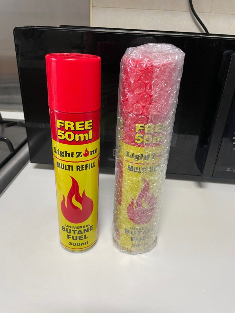 Light zone gas lighter refill 300 ml, TV & Home Appliances, Kitchen