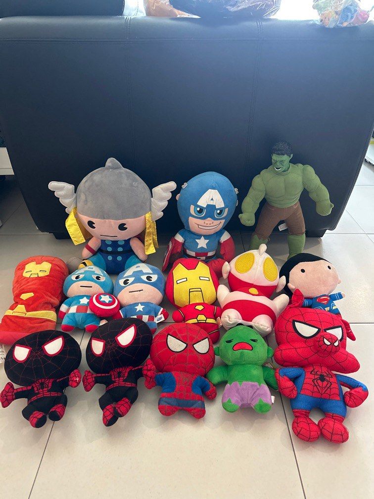 Marvel plush toys discount