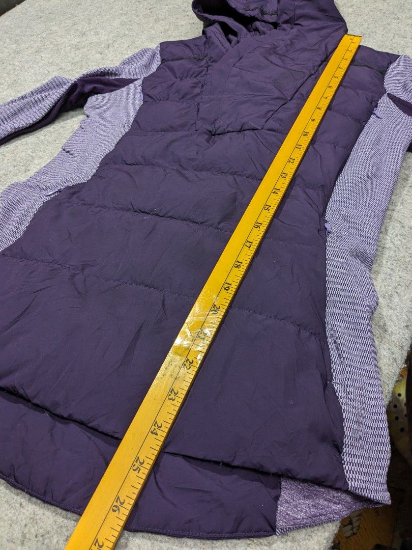 Lululemon Fluff Off Vest Deep Zinfandel Purple 800-Fill Goose Down Vest  Size 4