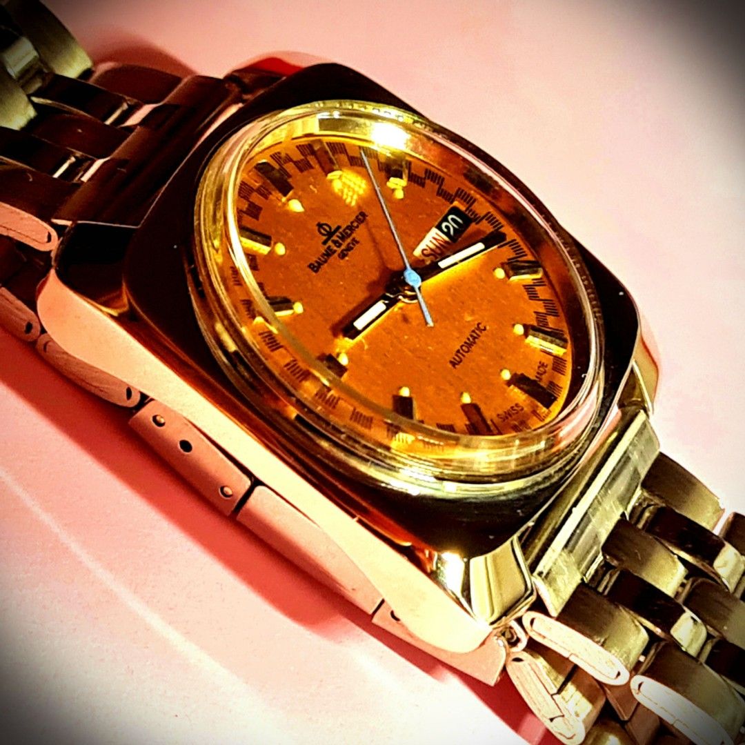 #Luxury Watch #Baume & Mercier #Automatic (Category: Luxury Watches) located in Caloocan City. Submitted by allig8 (Listing ID 1273747368, Image 2). Description: Baume & Mercier Luxury Watch 31 Jewels Automatic Swiss Made Diameter about 40mm Posted 10 photos from different angles for your viewing pleasure. Kindly refrain from asling for more photos, unless you truly are a serious buyer.😊 Thank you for understanding... WYSIWYG.
