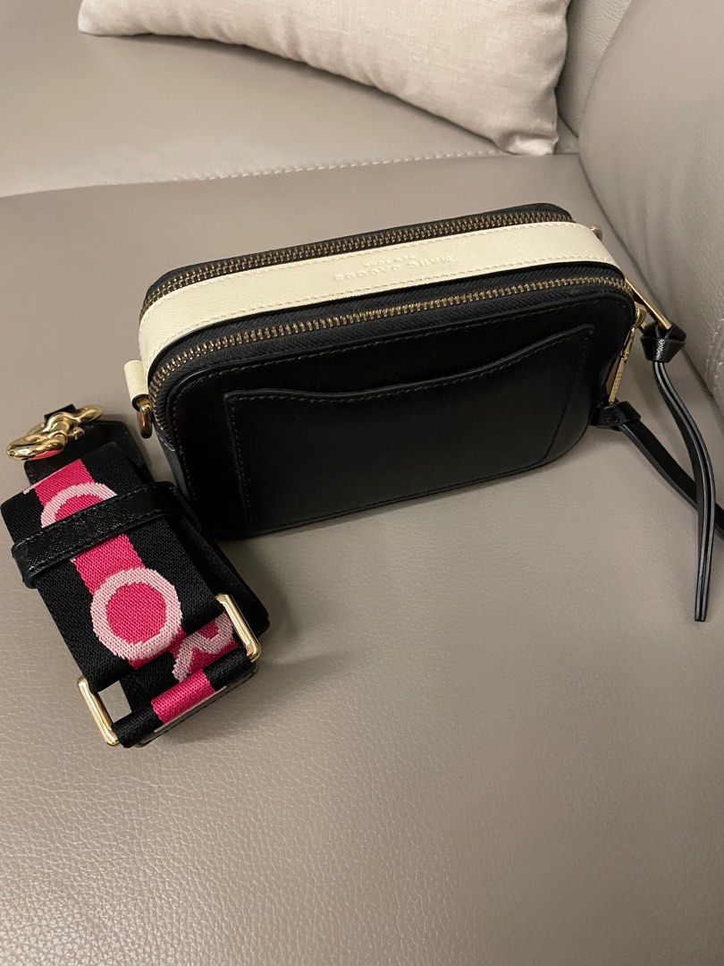 Marc jacobs logo strap snapshot small camera bag cheap