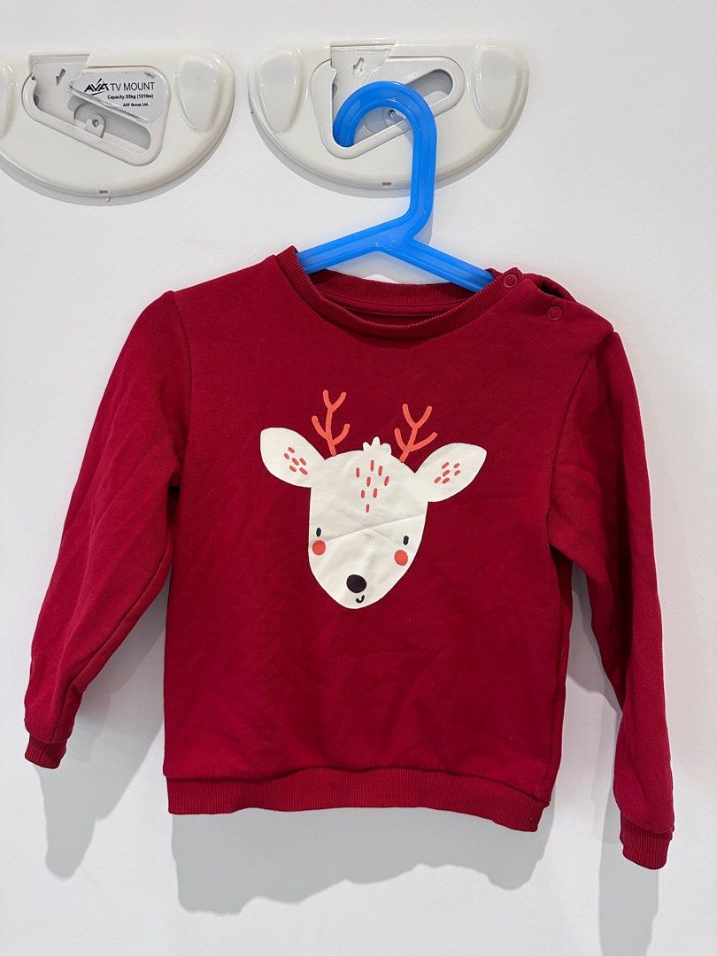 Red jumper store marks and spencer