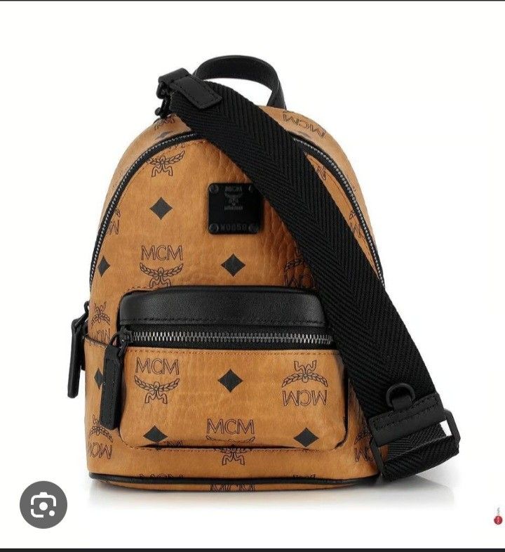 Mcm mini shop shoulder bag