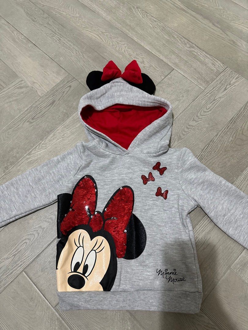 Minnie mouse pullover hoodie outlet