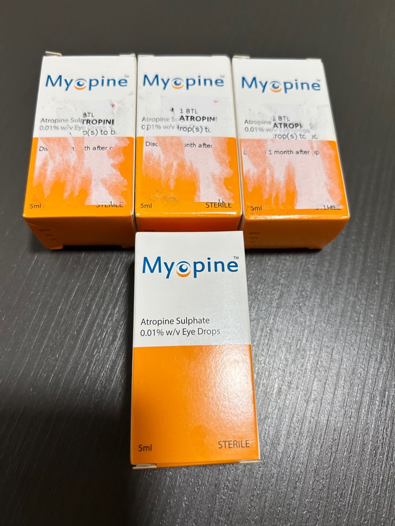 Myopine atropine 0 01 eye drops health nutrition medical supplies