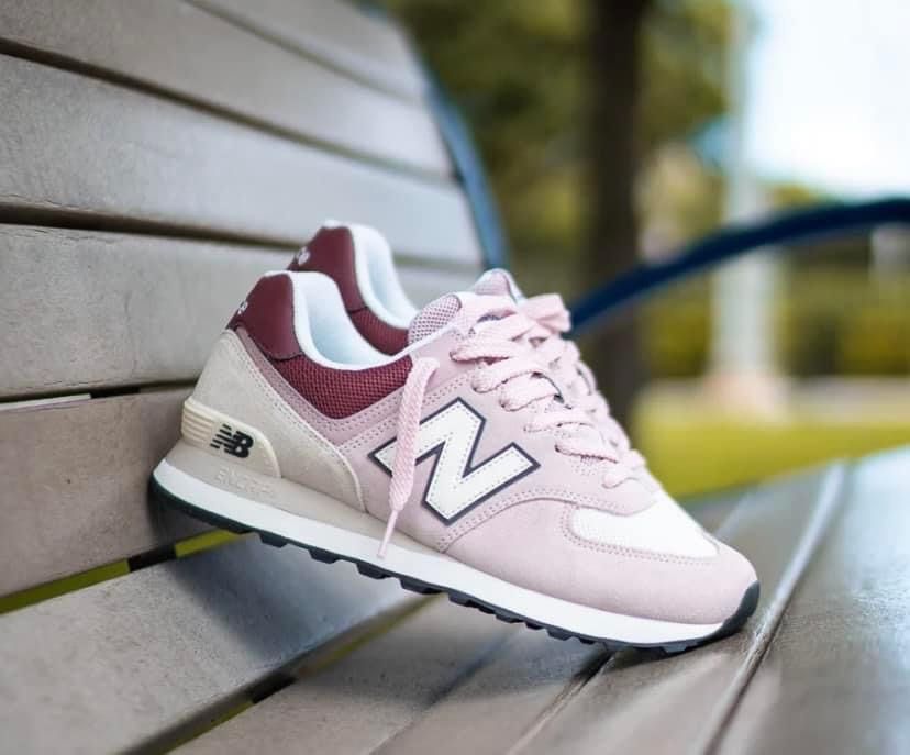 New Balance 574 Pink Mens Men s Fashion Footwear Sneakers on Carousell