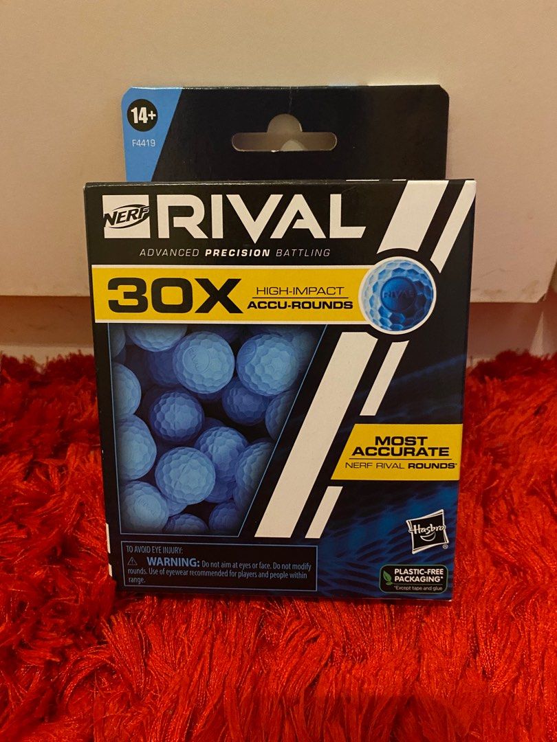 NEW in Box Nerf Rival 30x High Impact Accu rounds Hobbies Toys