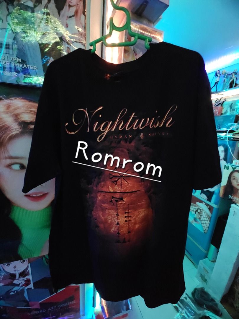 Nightwish human nature t shirt hot sale
