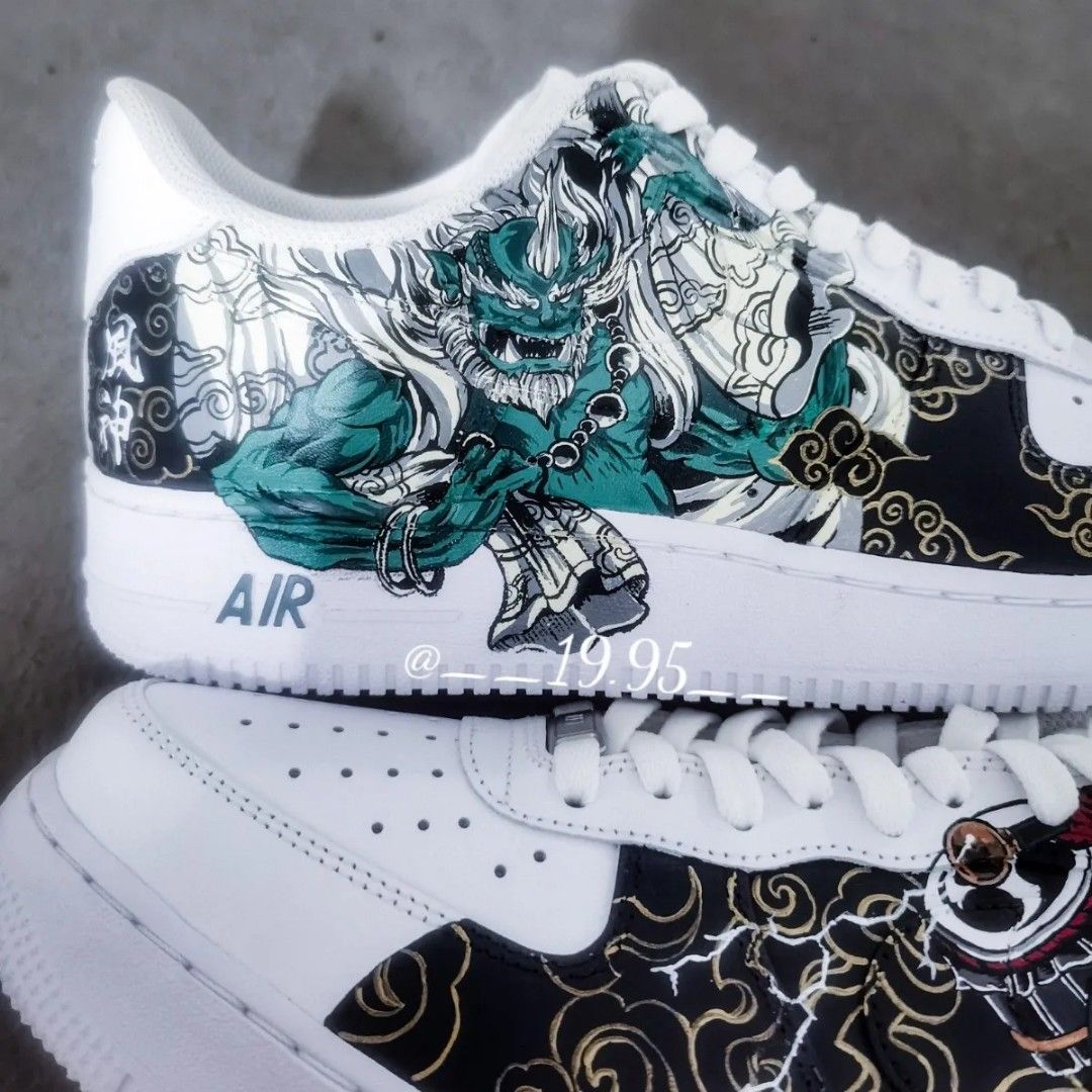 Nike air force 1 custom shoe Ukiyo e Men s Fashion Footwear