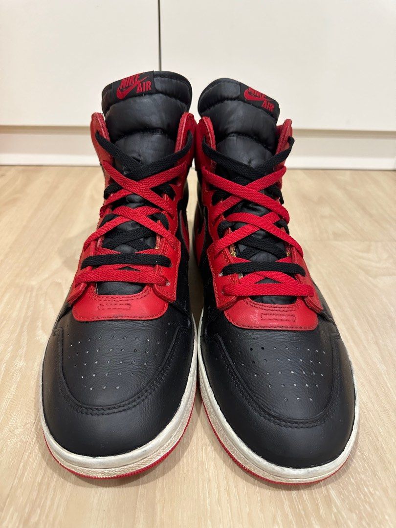 Nike Air Jordan 1 Bred Banned 1984 Air ship PE US 12 custom pair