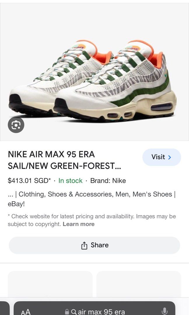 Nike sportswear air deals max 95 era