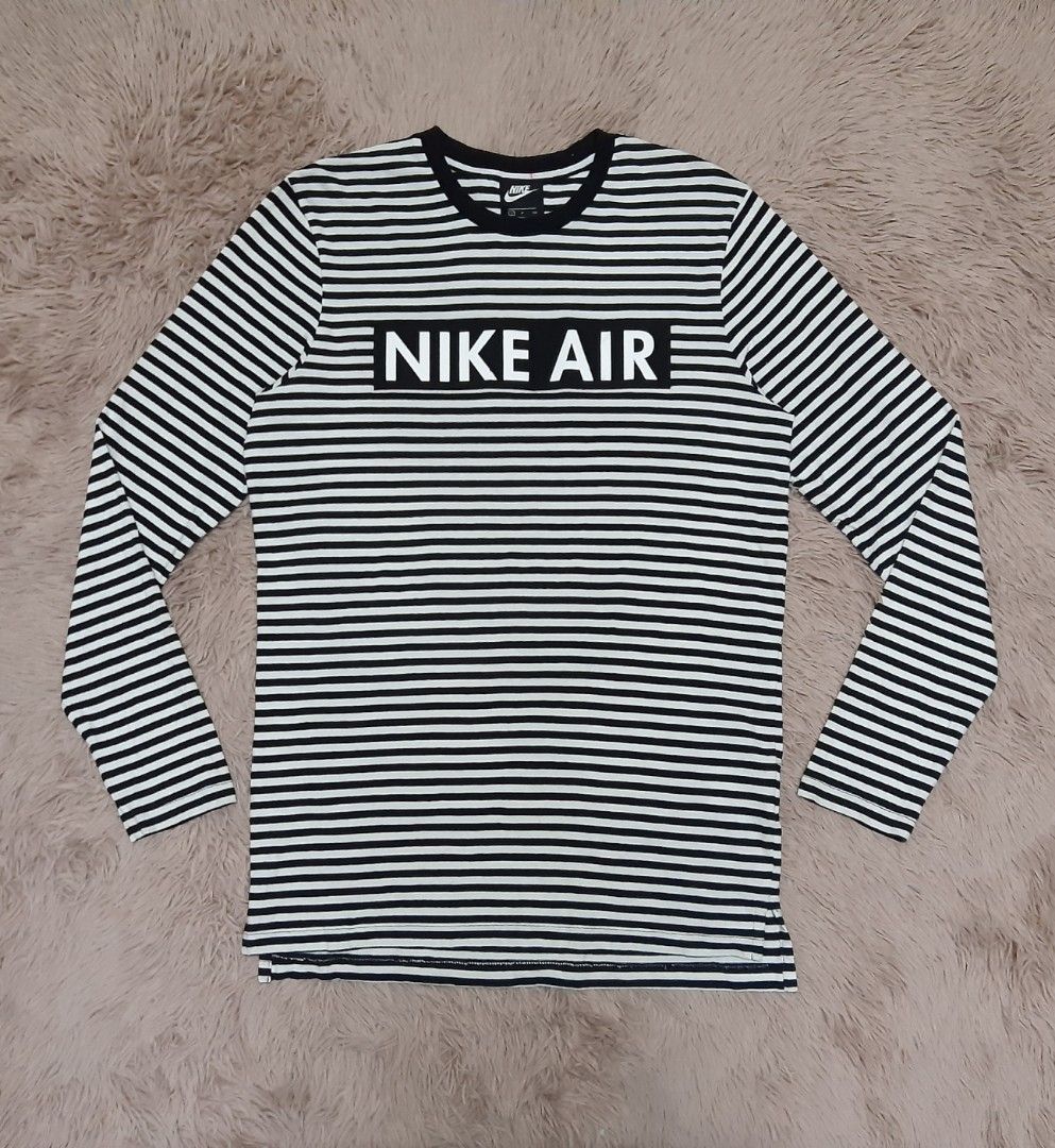 Nike air shop striped shirt
