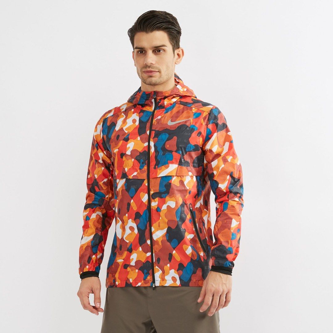 Nike shield store ghost camo jacket