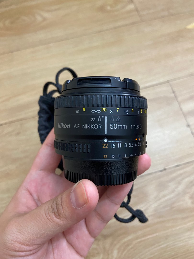 Lente nikon 50mm 1.8 discount d