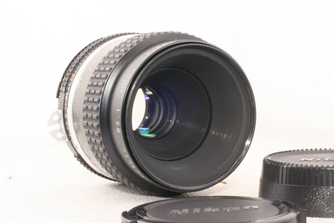 Nikon AI-S Micro NIKKOR 55mm f2.8, 攝影器材, 鏡頭及裝備- Carousell