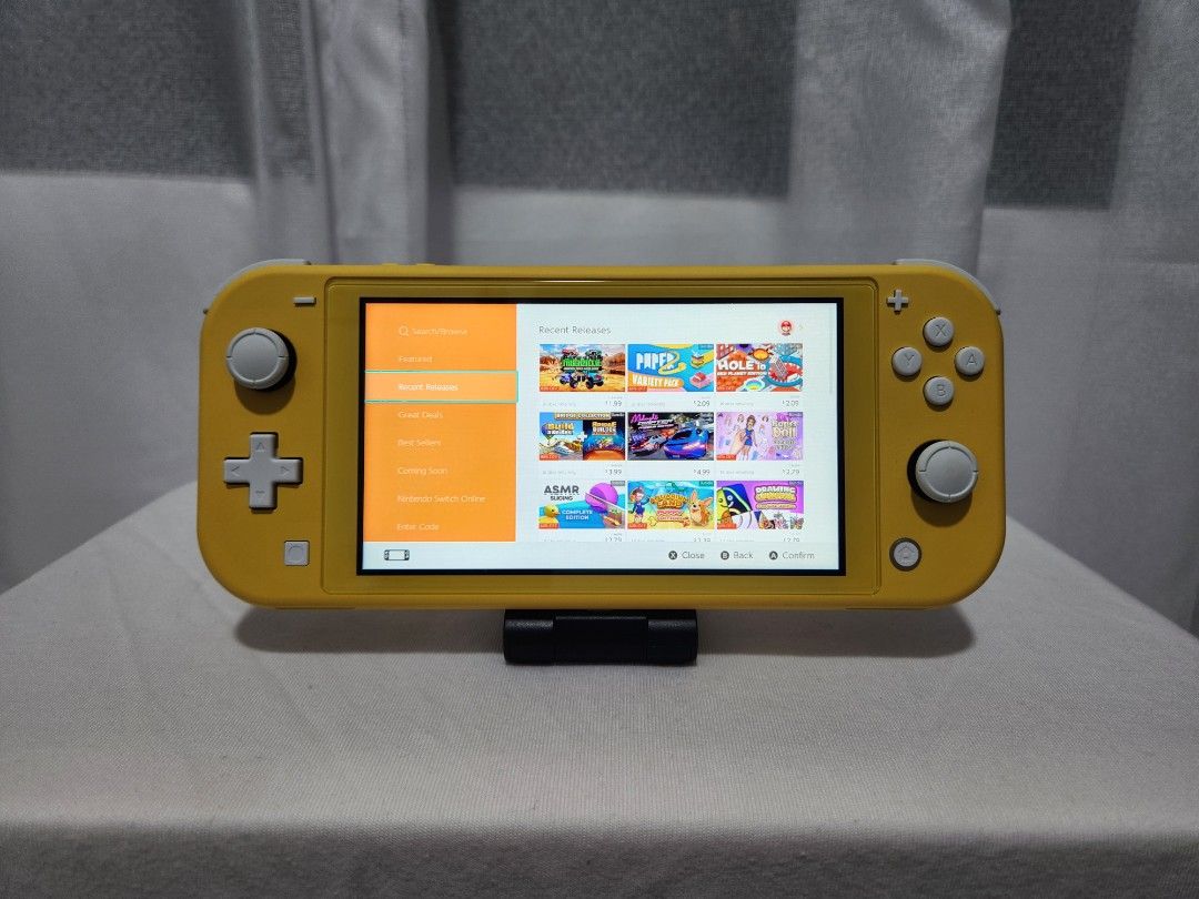 Nintendo Switch Lite 32GB Yellow with Box & Accessories! - Video games &  consoles
