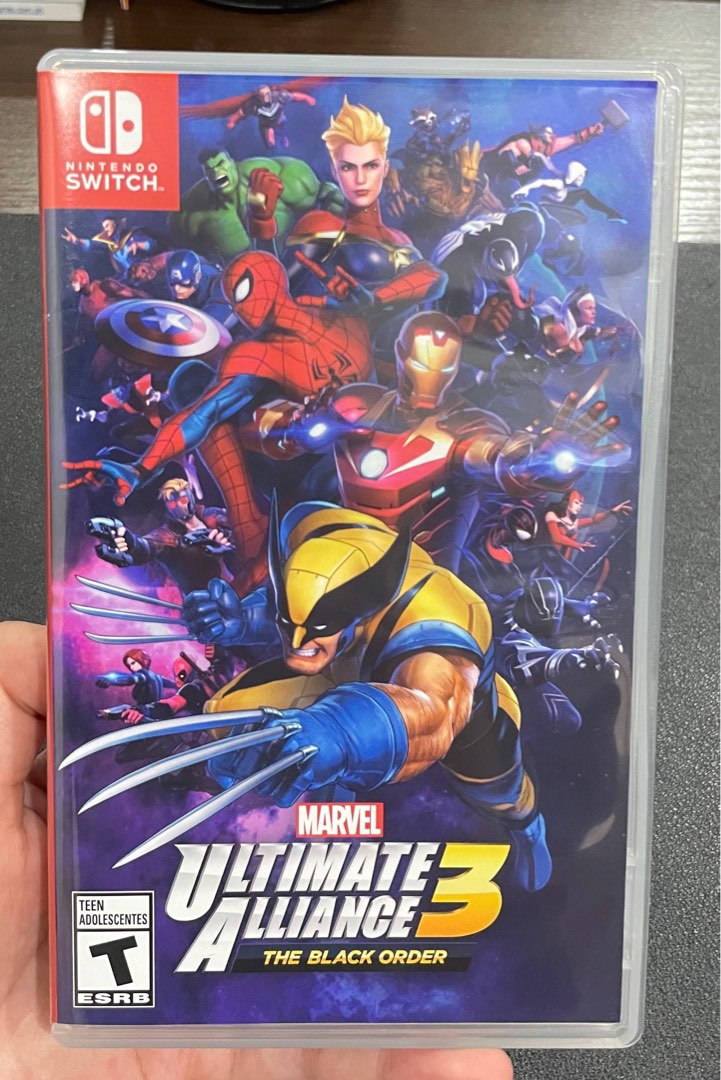 Nintendo Switch Marvel Ultimate Alliance 3 The Black Order, Video ...