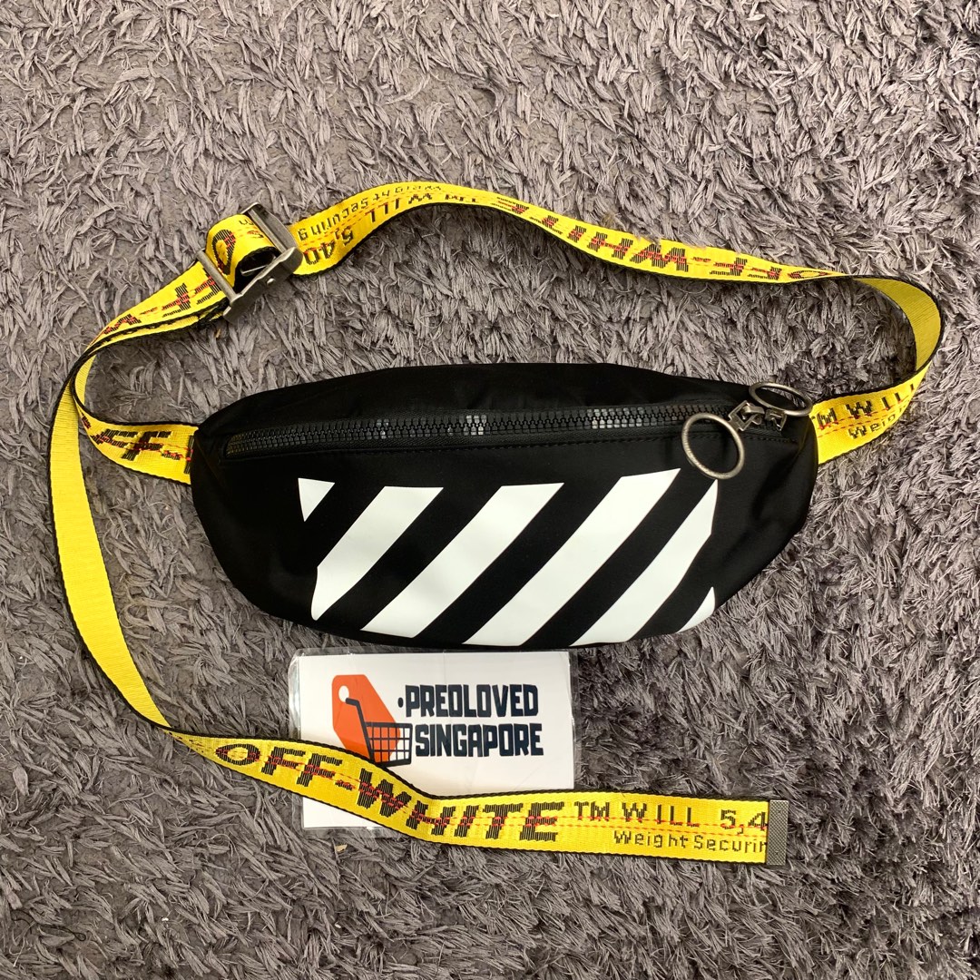 Off white waist bag Barang Mewah Tas Dompet di Carousell