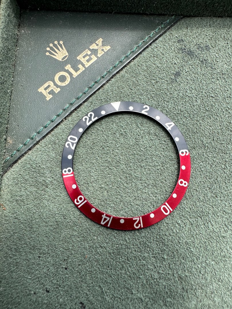 Original Rolex GMT Master Bezel insert for 16760 16710 Men s