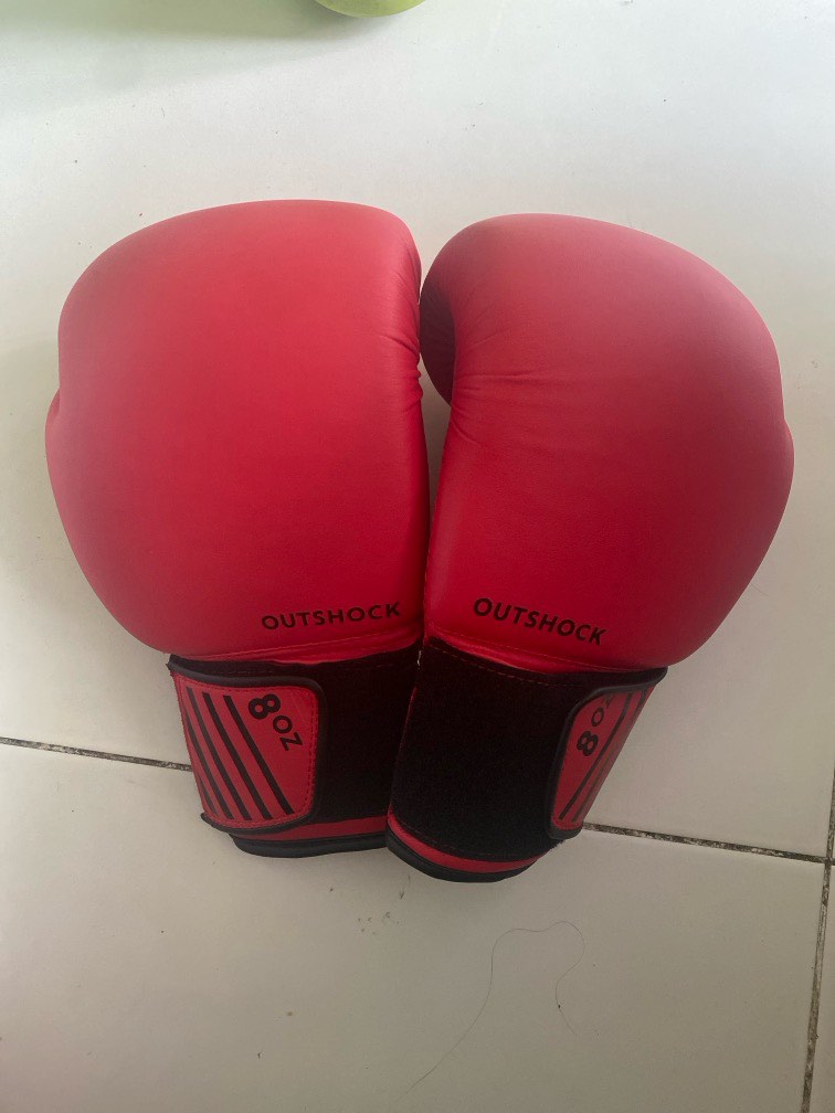 Outshock 8oz Boxing Gloves, Sports Equipment, Other Sports Equipment