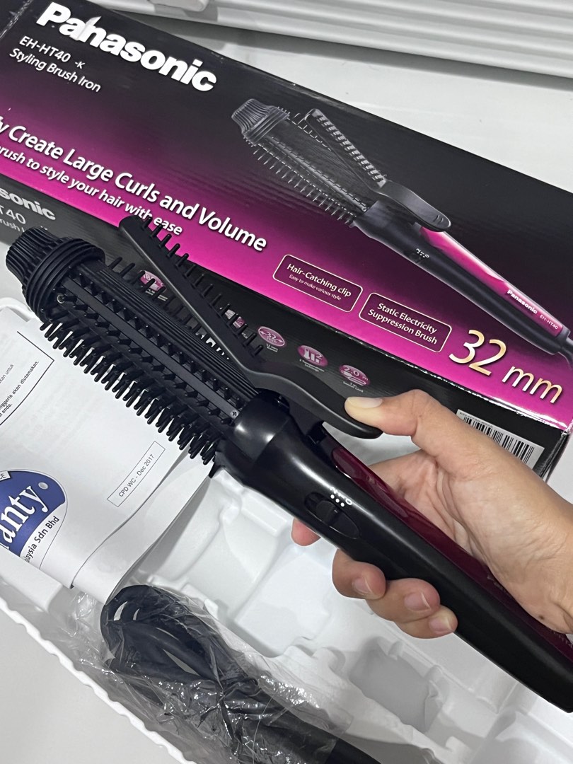 Panasonic styling top brush iron