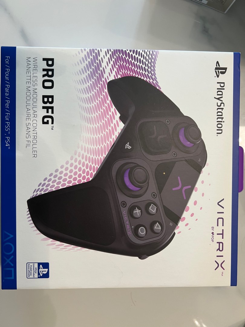 PDP Victrix Pro BFG Wireless Controller for PS5, PS4, and PC