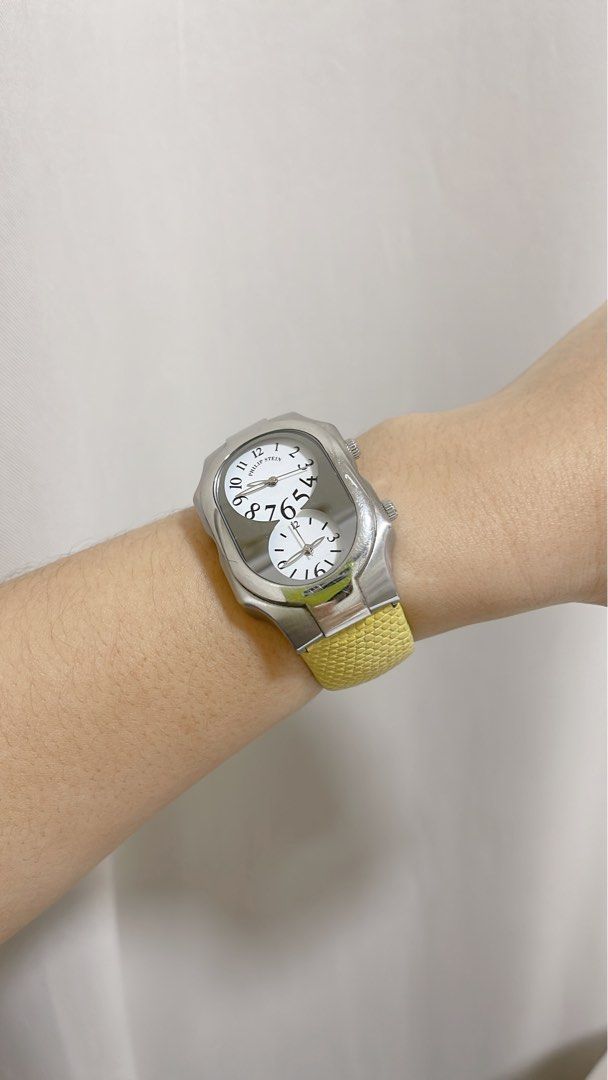 Philip Stein watch (Category: Luxury Watches) located in Bulacan. Submitted by closetsale1989 (Listing ID 1273753283, Image 2). Description: Philip Stein watch. Large size. Strap can be replaced. .