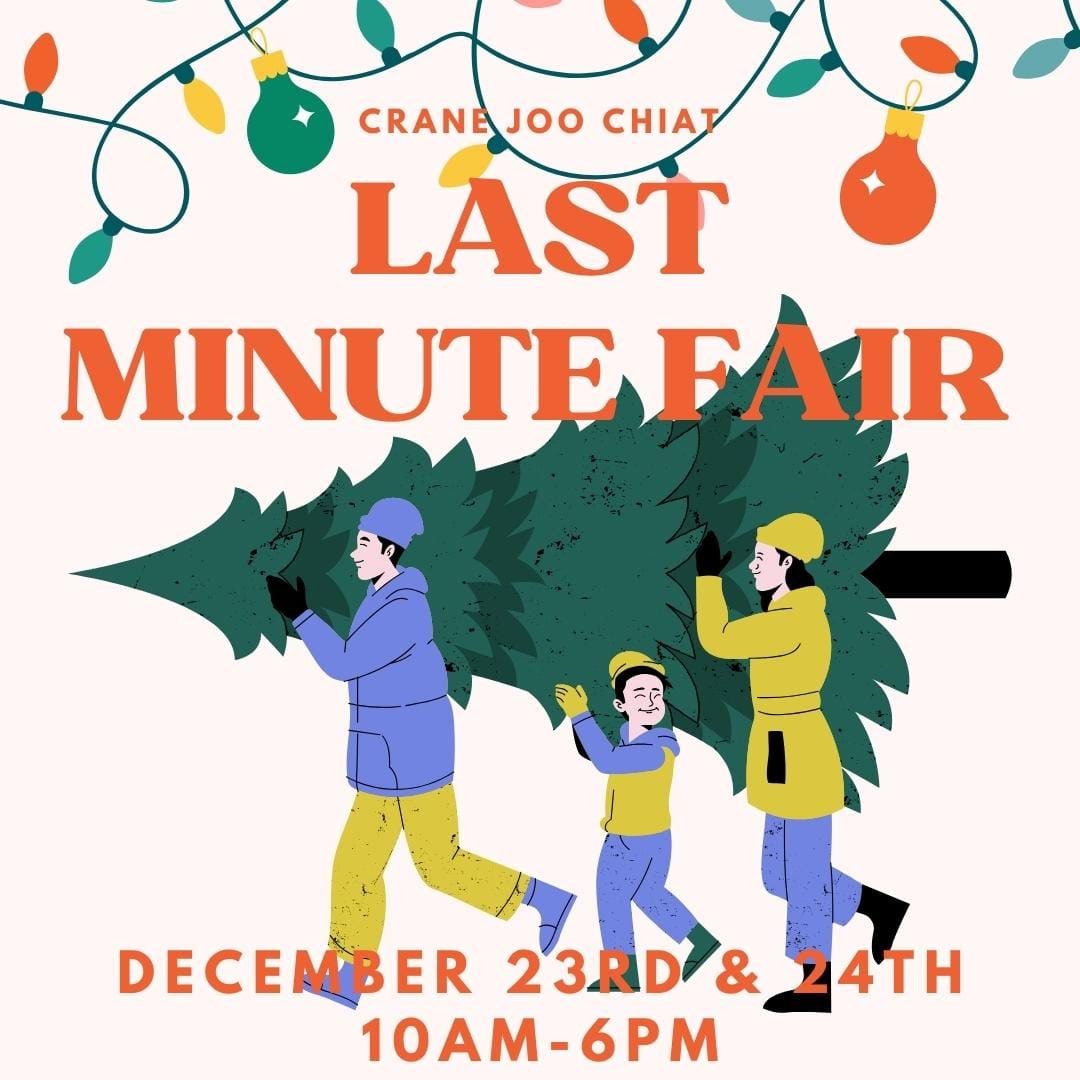 Pop up at Crane Joo Chiat Last Minute Fair (Category: Announcements) located in Singapore. Submitted by okbrandon (Listing ID 1273781346, Image 1). Description: Capture the magic of the season at our Last Minute Christmas Fair pop-up! 📸✨ Join us this weekend for unbeatable deals on cheap vintage Polaroids starting at $50, brand new Polaroid Now Cameras, films from $20, and the latest must-have accessories! Don’t miss out on the perfect last-minu