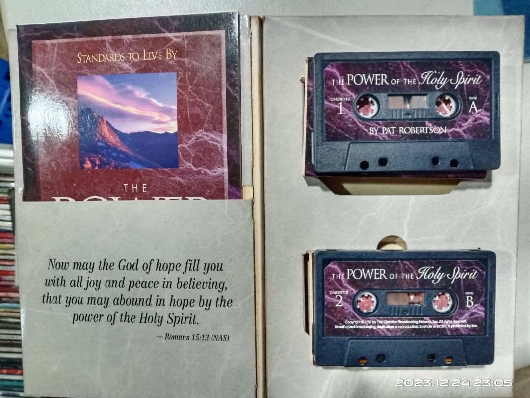 POWER OF THE HOLY SPIRIT CASSETTE TAPES BY PAT ROBERTSON, Hobbies ...