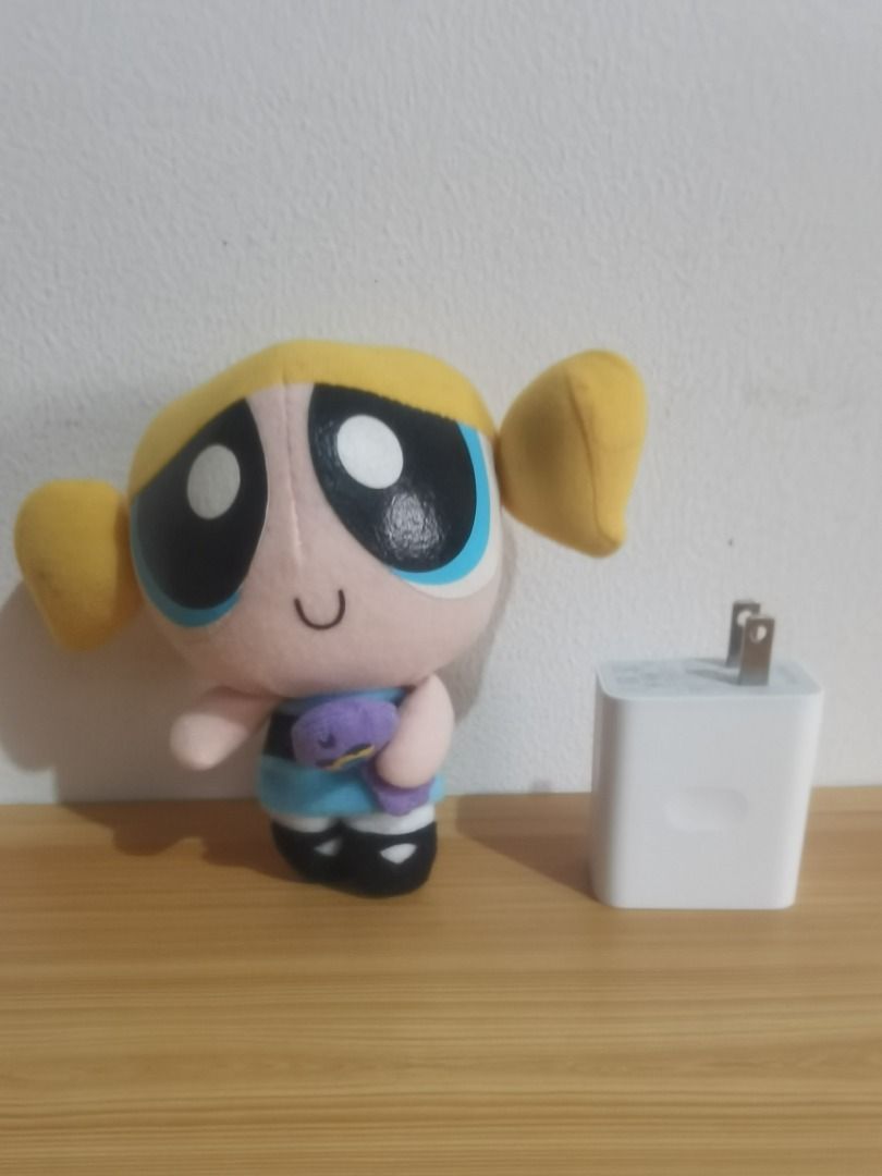 Powerpuff Girls Bubbles with Octi Plush Hobbies Toys Toys