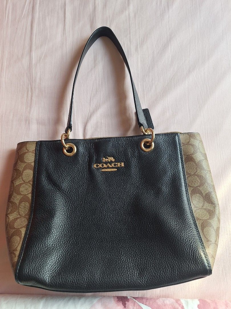 Jes tote in signature canvas on sale