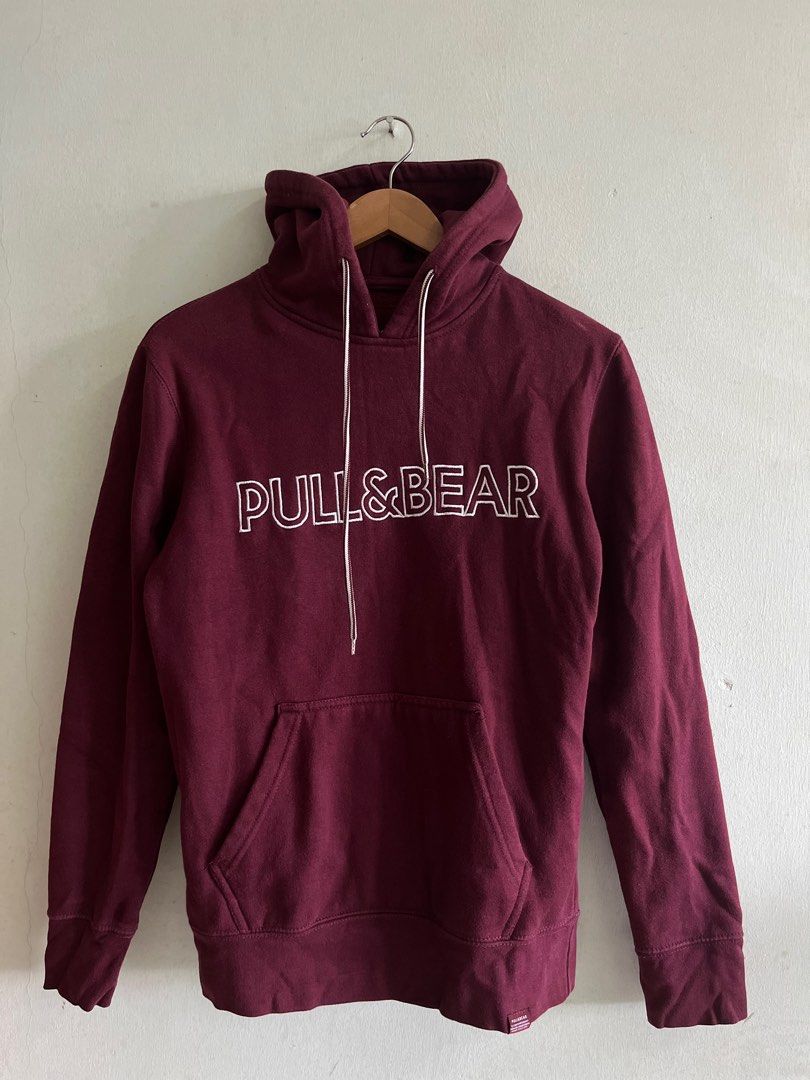 Pull Bear Hoodie Sweater Men s Fashion Coats Jackets and