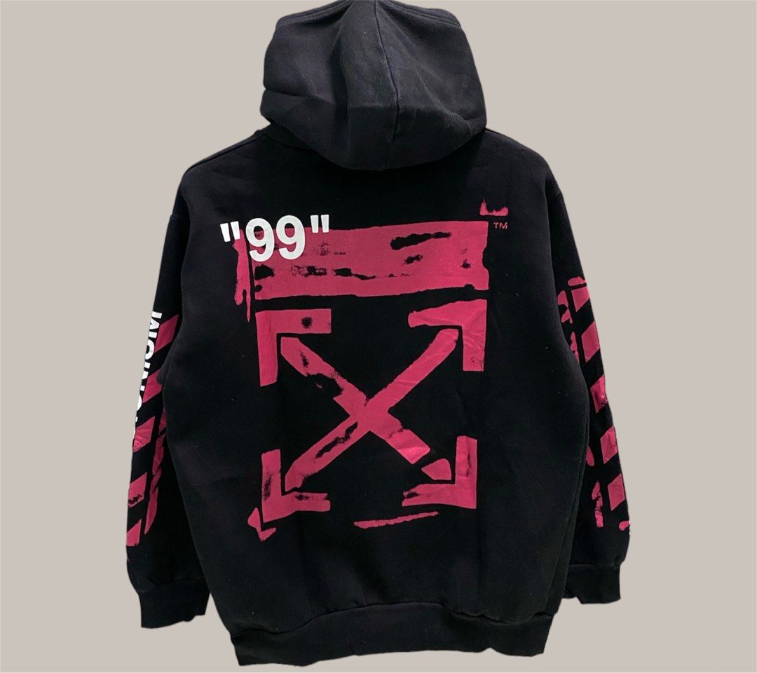Off white on sale hoodie impressionism