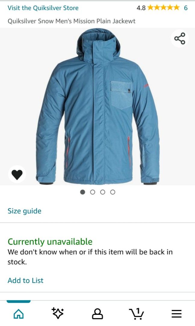 Quiksilver mission denim store