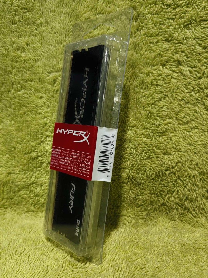 RAM 8gb HyperX Fury Brand DDR4 (Category: Hard Disks & Thumbdrives) located in Taguig. Submitted by callidora_touchofelegance (Listing ID 1273754007, Image 2). Description: ✅BrandNew ✅DDR4 ✅HyperX Fury Brand ✅8gb ✅2666MHZ.