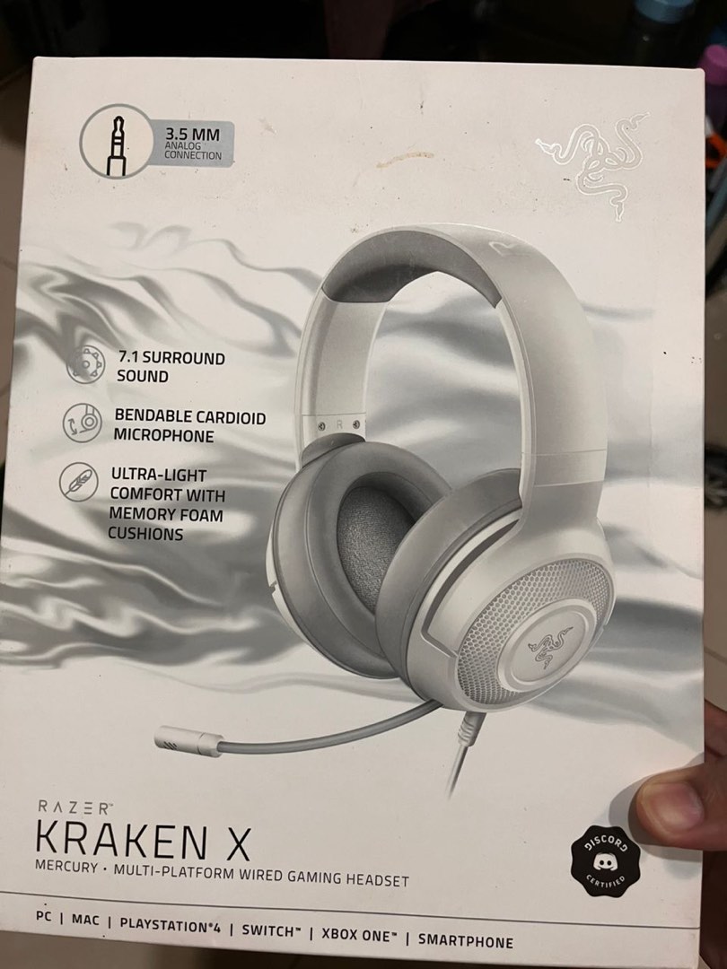 Razer kraken x multi platform mercury outlet
