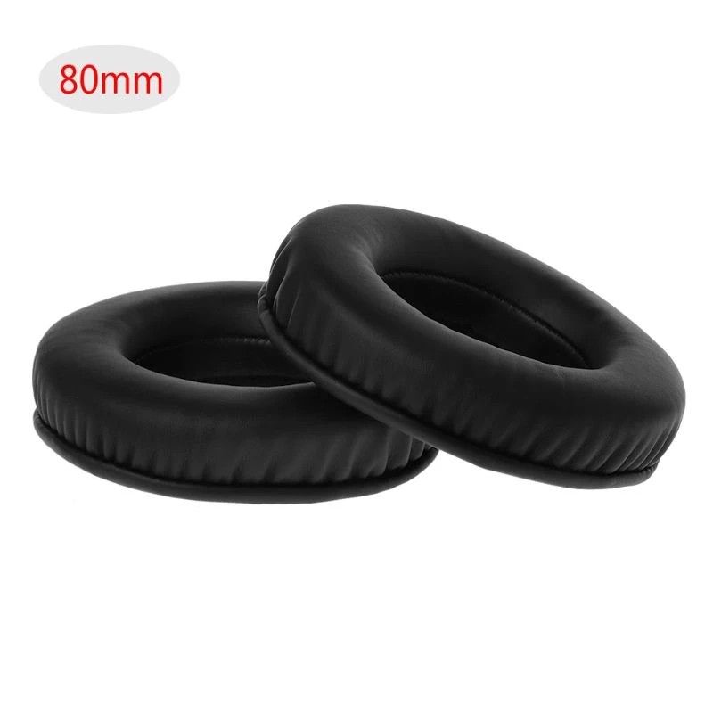 Readystock Replacement Ear Pad Cushion Cover Earpads 80mm Audio