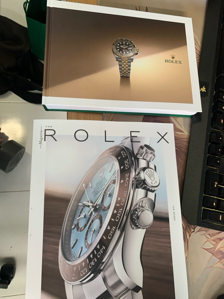 Rolex catalog 20232024 with holding bag), Luxury, Watches on