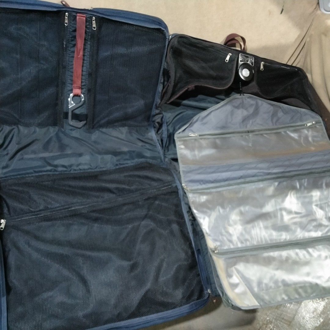 1987 Samsonite Silhouette 4 Ultravalet Big Garment Bag Luggage