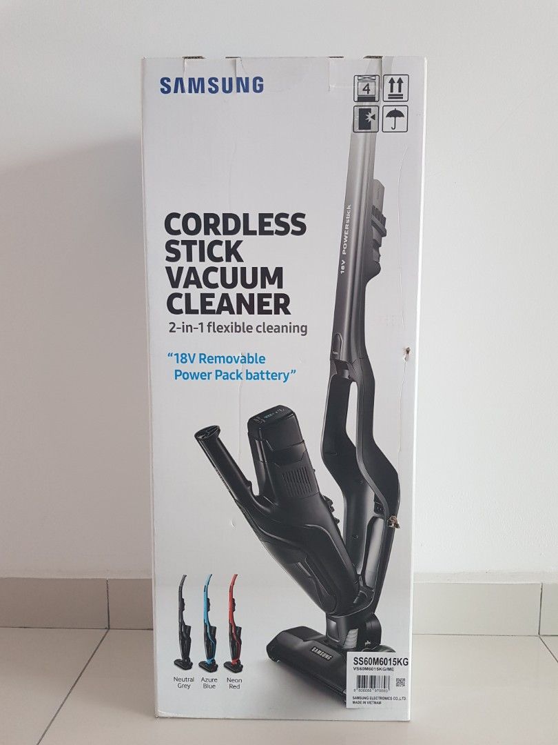 Samsung POWERstick VS60M6015KG Vacuum Cleaner, TV & Home Appliances