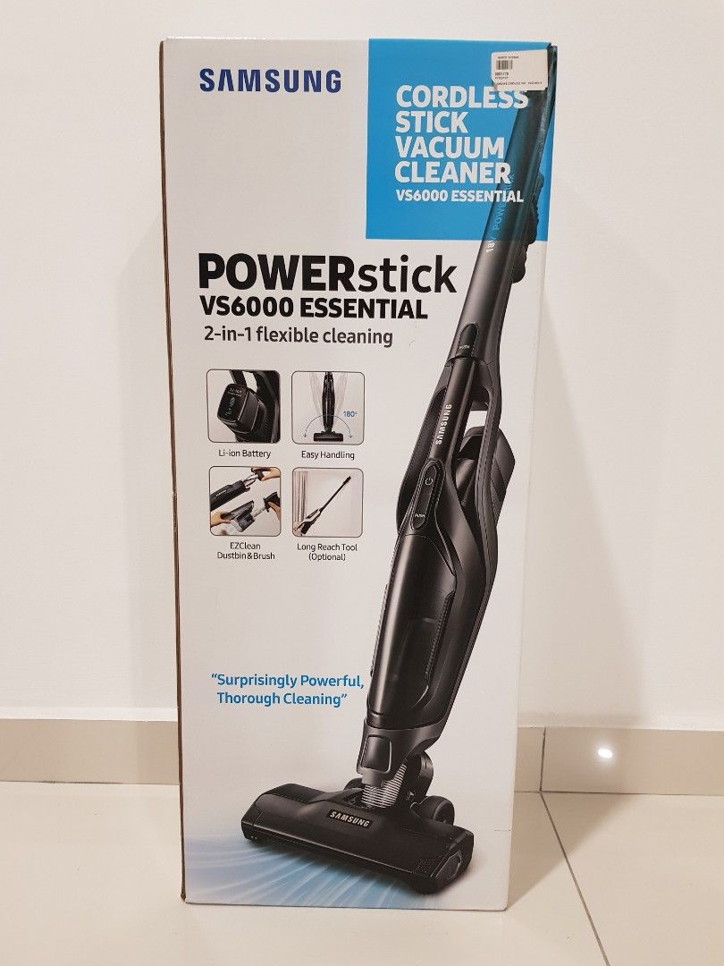 Samsung POWERstick VS60M6015KG Vacuum Cleaner, TV & Home Appliances